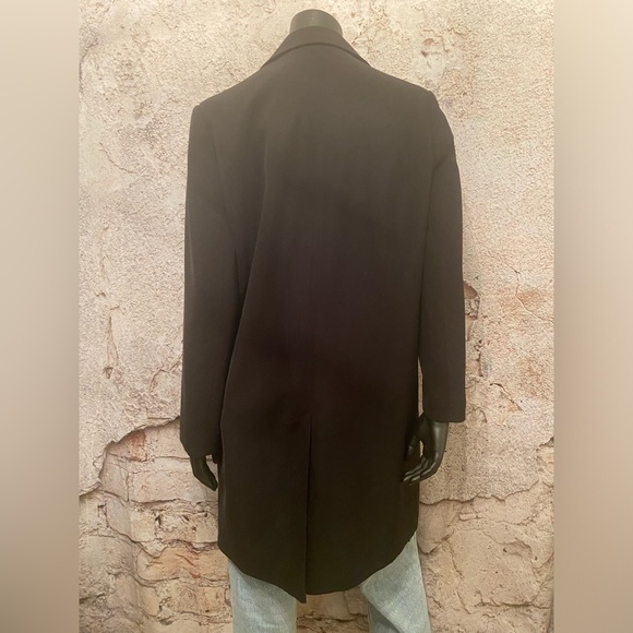 Pizazz Black Long Snap Front Blazer - Picture 5 of 9